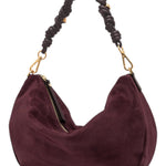 Borsa tracolla sacca CLEO camoscio amarone 