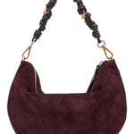 Borsa tracolla sacca CLEO camoscio amarone 