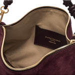 Borsa tracolla sacca CLEO camoscio amarone 