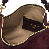 Borsa tracolla sacca CLEO camoscio amarone 