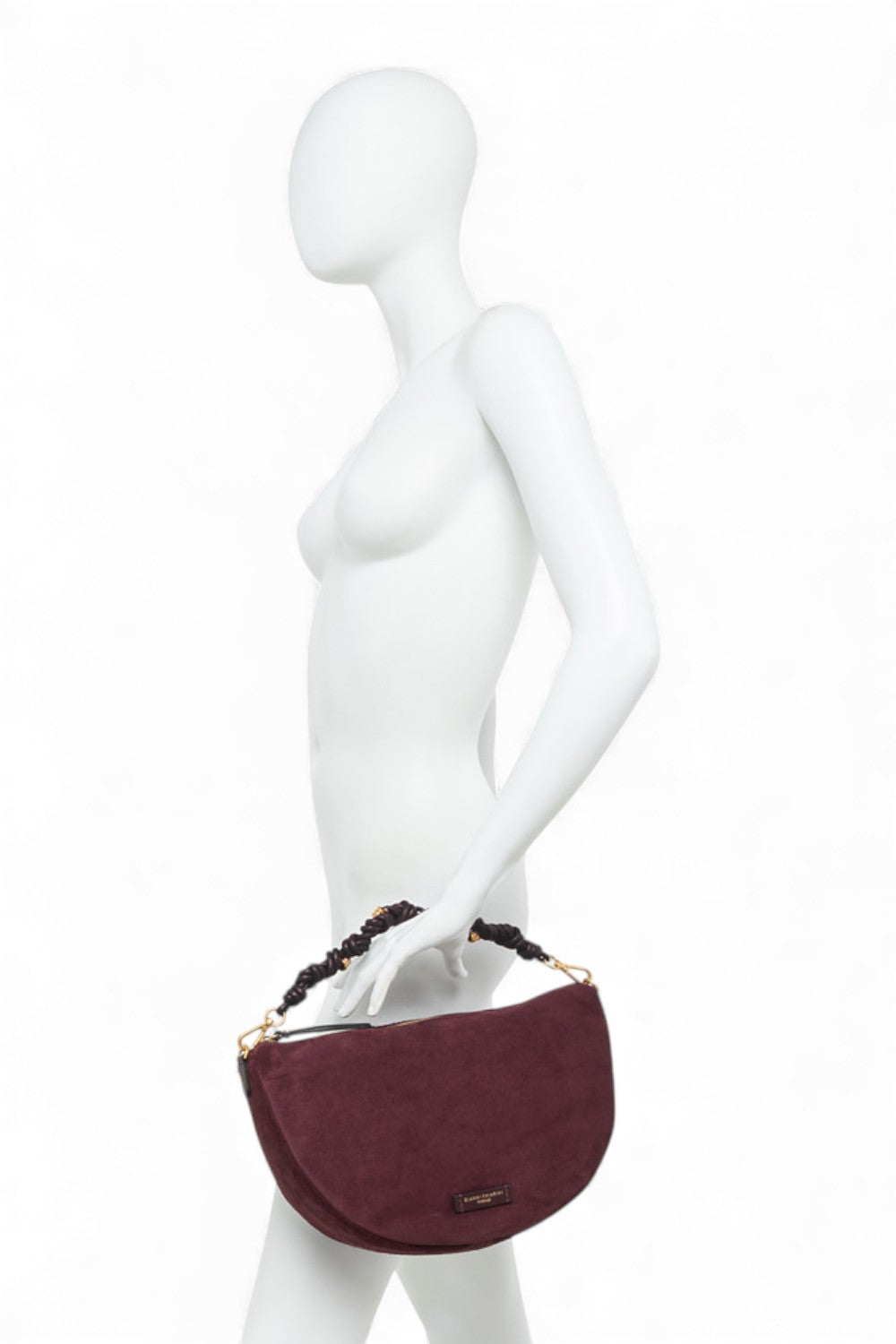 Borsa tracolla sacca CLEO camoscio amarone 