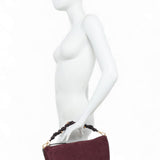 Borsa tracolla sacca CLEO camoscio amarone 