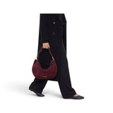 Borsa tracolla sacca CLEO camoscio amarone 