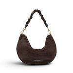 Borsa tracolla sacca CLEO camoscio moka 
