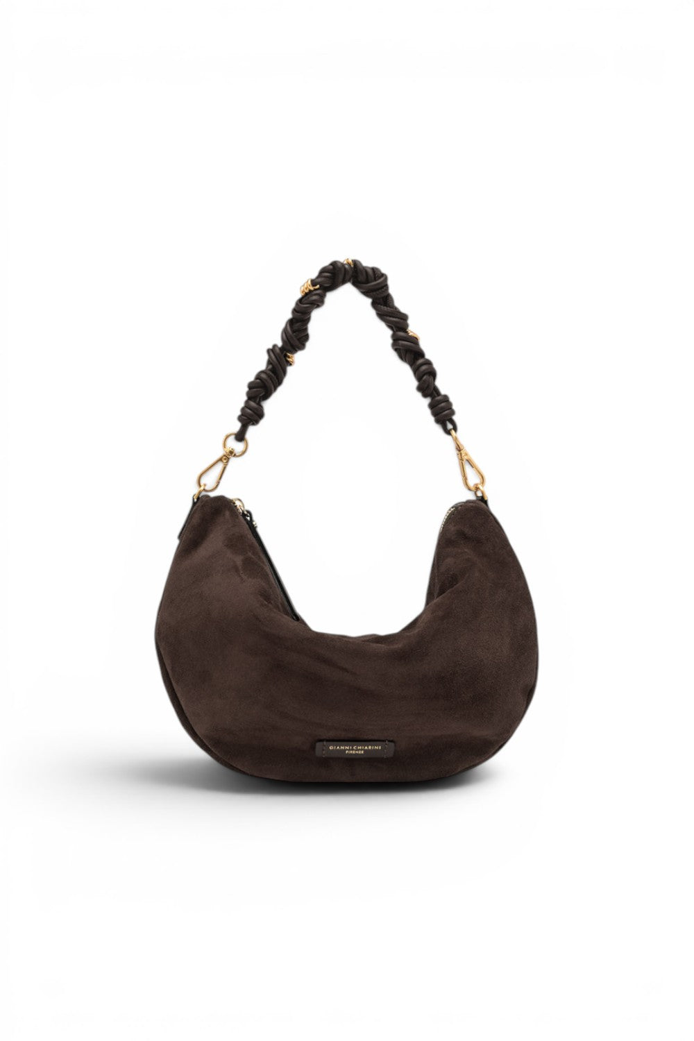 Borsa tracolla sacca CLEO camoscio moka 