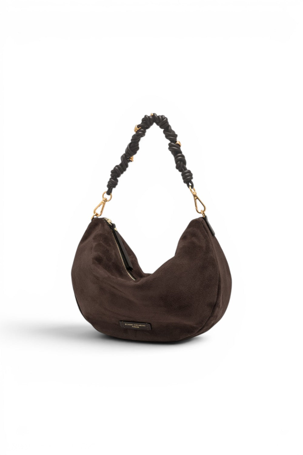 Borsa tracolla sacca CLEO camoscio moka 