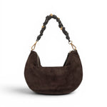 Borsa tracolla sacca CLEO camoscio moka 