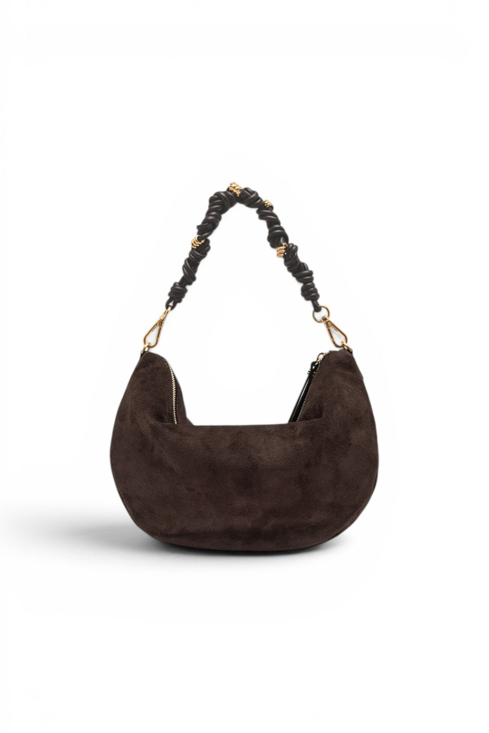 Borsa tracolla sacca CLEO camoscio moka 