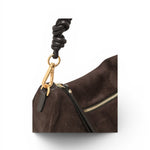 Borsa tracolla sacca CLEO camoscio moka 