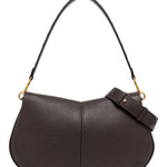 Borsa Helena Round grande pelle espresso 