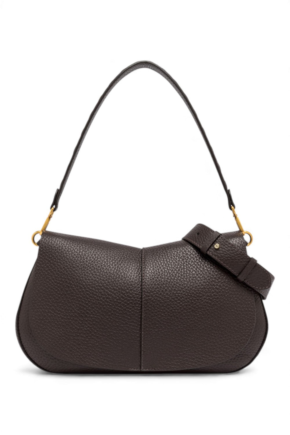 Borsa Helena Round grande pelle espresso 