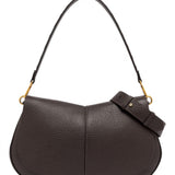 Borsa Helena Round grande pelle espresso 