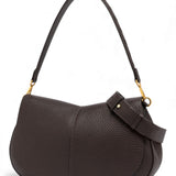 Borsa Helena Round grande pelle espresso 