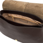 Borsa Helena Round grande pelle espresso 