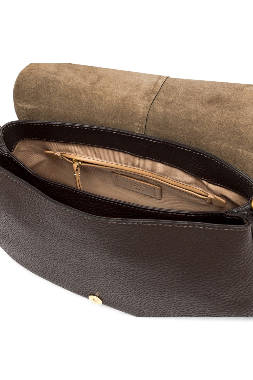 Borsa Helena Round grande pelle espresso 