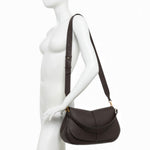 Borsa Helena Round grande pelle espresso 