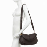 Borsa Helena Round grande pelle espresso 