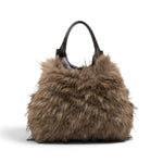 Borsa Dua ecopelliccia espresso piccola Gianni Chiarini 