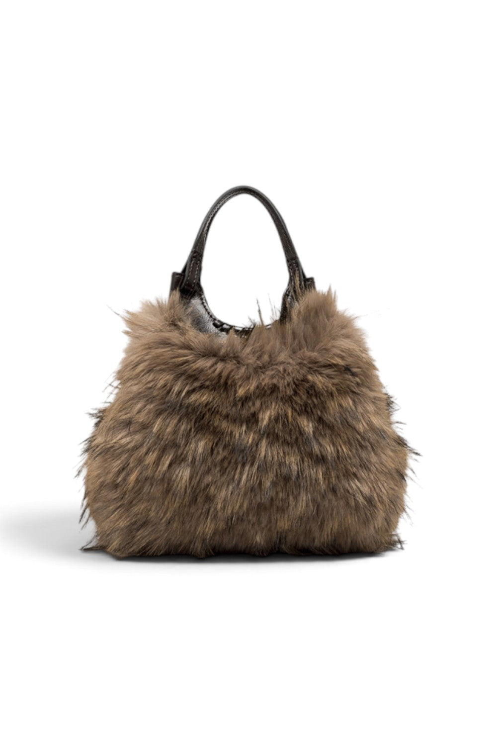Borsa Dua ecopelliccia espresso piccola Gianni Chiarini 