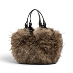 Borsa Dua ecopelliccia espresso piccola Gianni Chiarini 