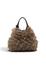 Borsa Dua ecopelliccia espresso piccola Gianni Chiarini