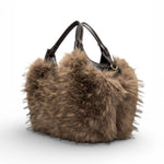 Borsa Dua ecopelliccia media espresso Gianni Chiarini 