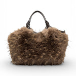 Borsa Dua ecopelliccia media espresso Gianni Chiarini 