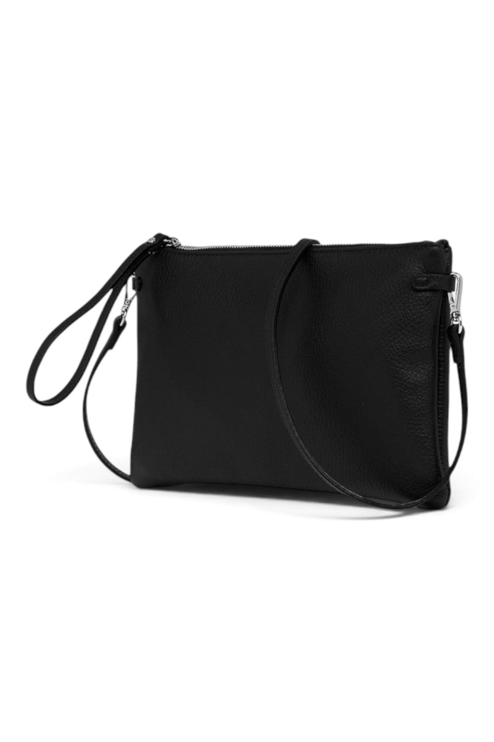 Borsa pochette Hermy pelle nera 