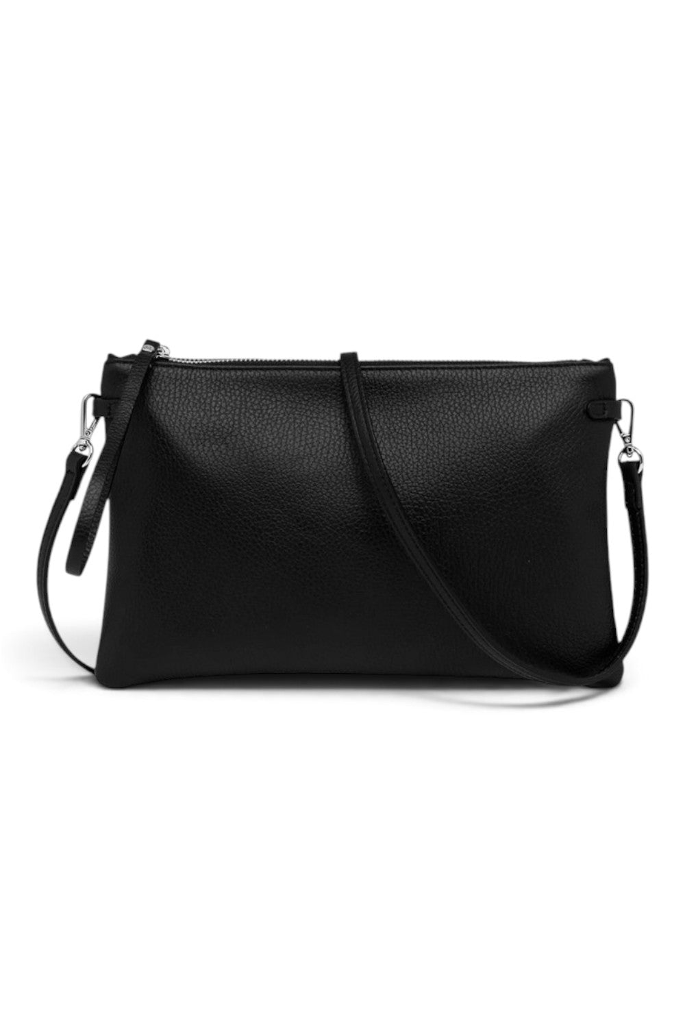 Borsa pochette Hermy pelle nera 