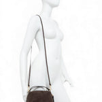 Borsa tracolla Alifa mini suede cognac 