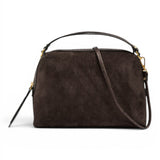 Borsa tracolla Alifa suede moka 