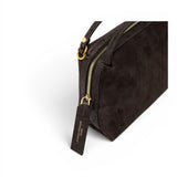 Borsa tracolla Alifa suede moka 