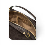 Borsa tracolla Alifa suede moka 