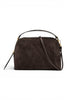 Borsa tracolla Alifa suede moka