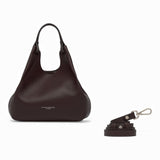 Borsa sacca media Dua pelle espresso 
