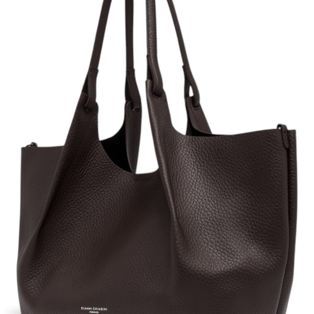 Borsa sacca grande Dua pelle espresso 