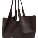 Borsa sacca grande Dua pelle espresso 