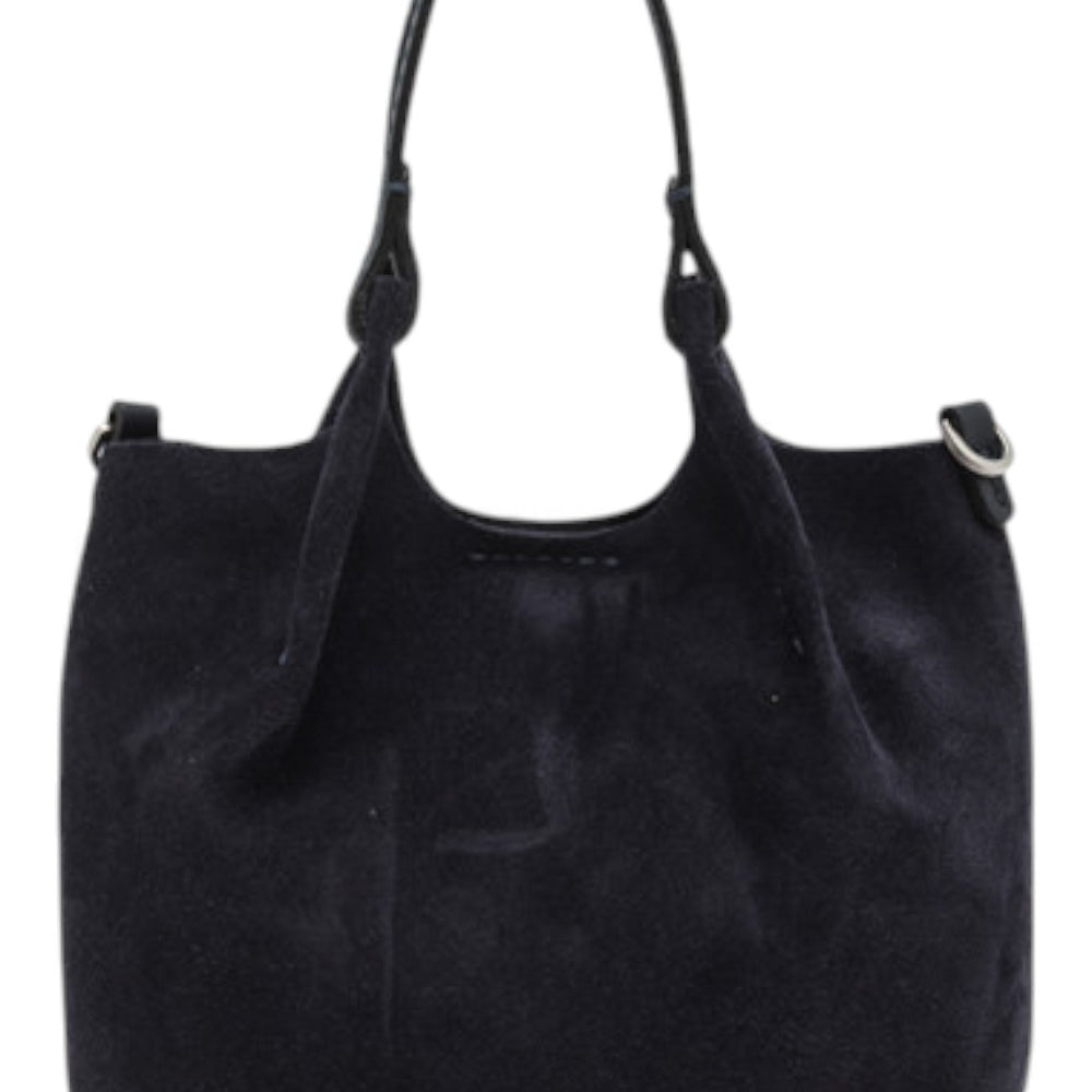 Borsa mini Dua suede notturno 