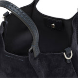 Borsa mini Dua suede notturno 