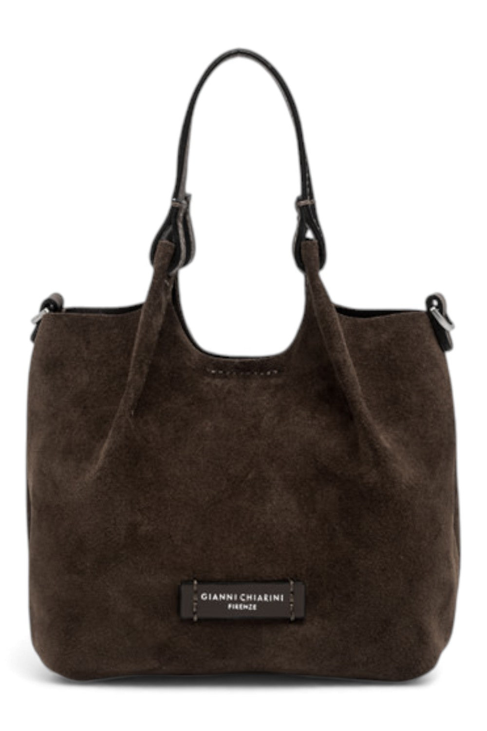 Borsa mini Dua suede moka 