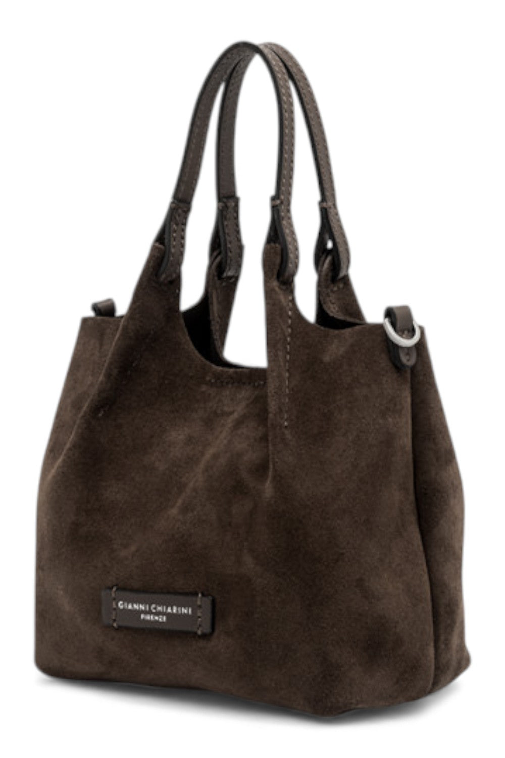 Borsa mini Dua suede moka 