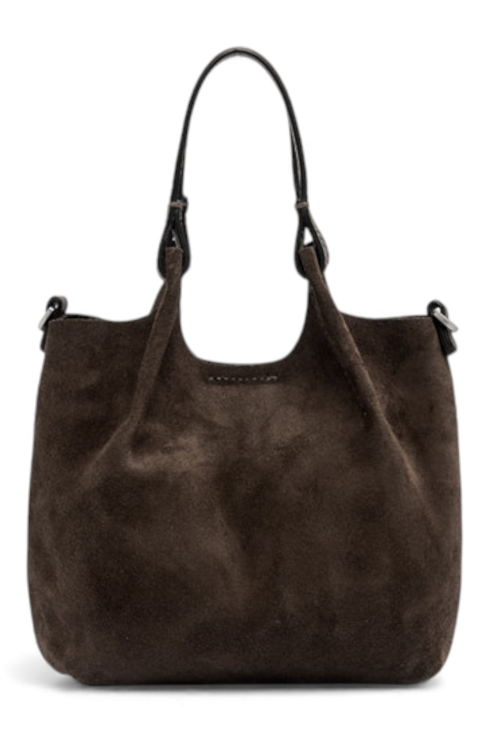 Borsa mini Dua suede moka 
