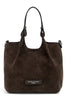 Borsa mini Dua suede moka