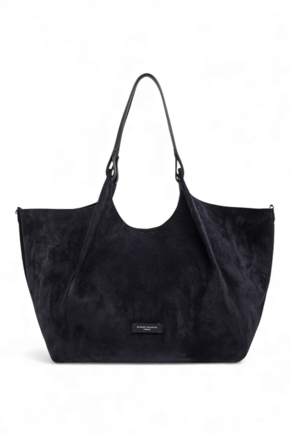 Borsa grande Dua suede notturno 