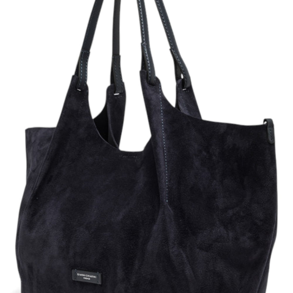 Borsa grande Dua suede notturno 