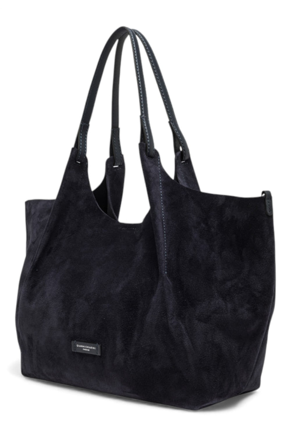 Borsa grande Dua suede notturno 