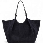 Borsa grande Dua suede notturno 