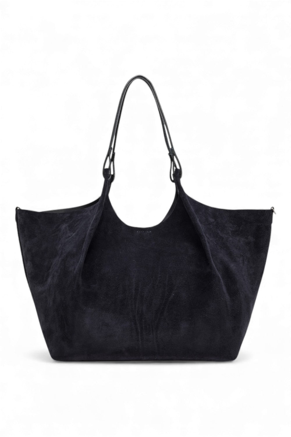 Borsa grande Dua suede notturno 