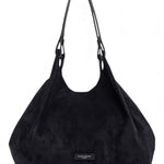 Borsa grande Dua suede notturno 
