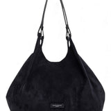 Borsa grande Dua suede notturno 